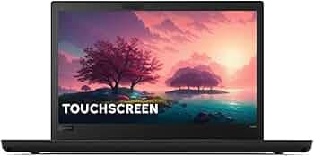 (Refurbished) Lenovo ThinkPad T480 8th Gen Intel Core i5 Thin & Light FHD Touchscreen Laptop (8 GB DDR4 RAM/256 GB SSD/14" (35.6 cm) FHD/Windows 11/MS...