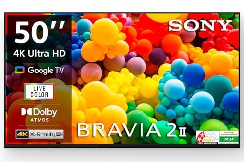 Sony 126 cm (50 inches) BRAVIA 2M2 Series 4K Ultra HD Smart LED Google TV K-50S22M2-3 Years Warranty for Limited Period