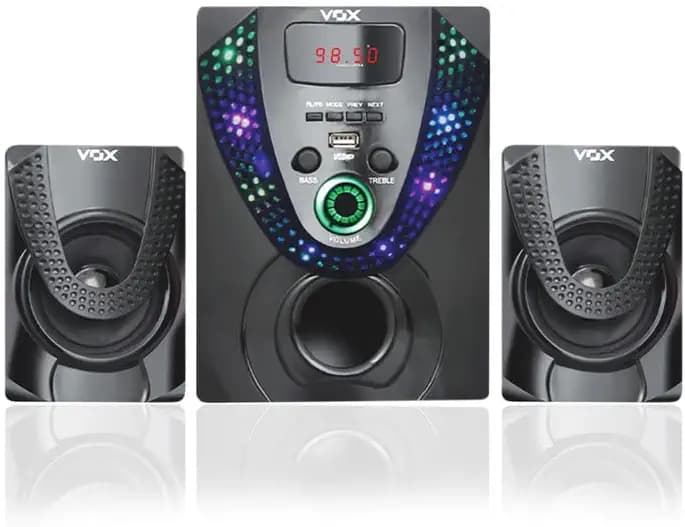 VOX V501 2.1 Home Theater Speaker System (Black, Multiple Connectivity)