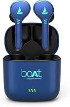 (Renewed) boAt Airdopes 431 Twin Wireless Ear-Buds with Mic(Blue)