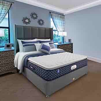 Springfit Pro Activ Jump 8 Layered Pillow Top Model Medium Soft Hotel Comfort Premium Bed Mattress 8 Inch- Mattress Single Size Bed (72x36x8 Inch, Bonnell Spring Mattress)
