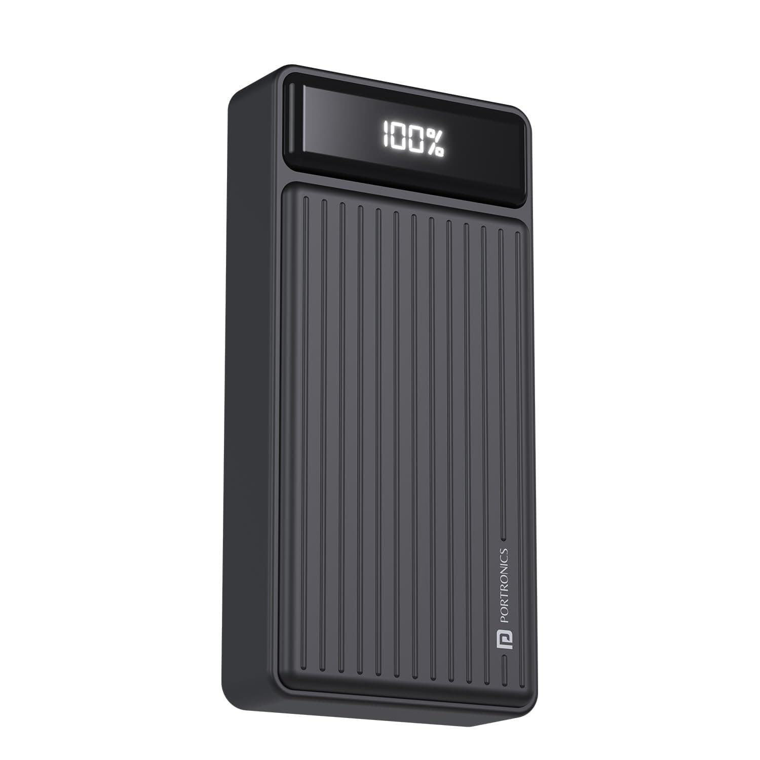 Portronics Luxcell B 20K Advanced 20000 mAh Power Bank with 22.5W Max Output, LED Indicator, 22.5w Mach USB-A Output, 20w Type C PD Output, Type C Inp...