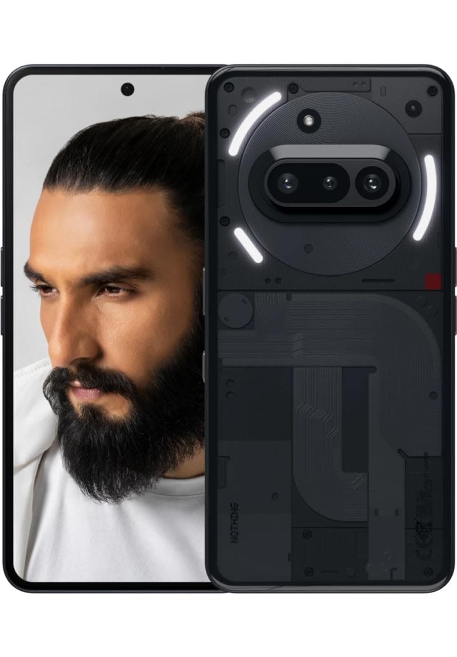 Nothing Phone (3a) 5G (Black, 8GB RAM, 256GB Storage)