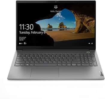 Lenovo ThinkBook 15 G5 Laptop AMD Ryzen 7 7730U/16GB DDR4 Ram/ 512GB SSD/Windows 11/Ms-Office/Fingerprint Reader/Privacy Camera/ 15.6 inch FHD Display...