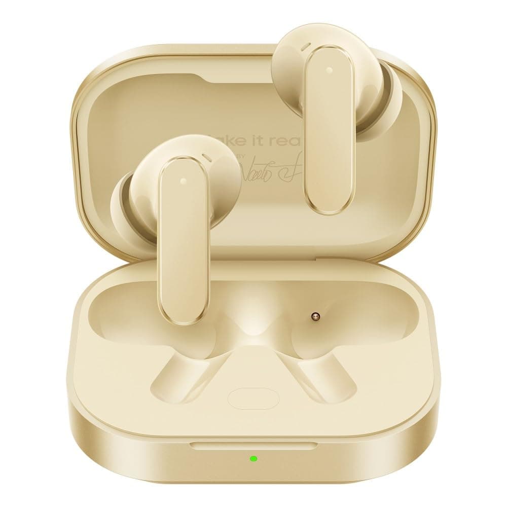 realme Buds Air 8,11mm+6mm Dual Dynamic Bass Drivers,58Hrs Playtime, 55dB ANC,6 Mic ENC, 45ms Low Latency, 360 Spatial Audio, Hi-Res LHDC, IP55 Dust &...