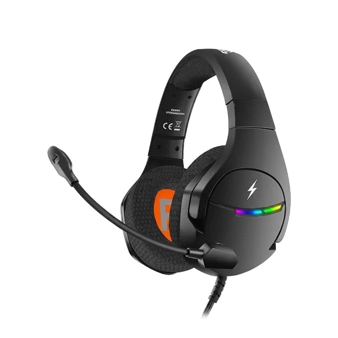 Fire-Boltt Bumble - BEE Wired in-Ear Gaming Headphones with 3.5mm Jack, Built-in Microphone, Inline Volume Control, Black