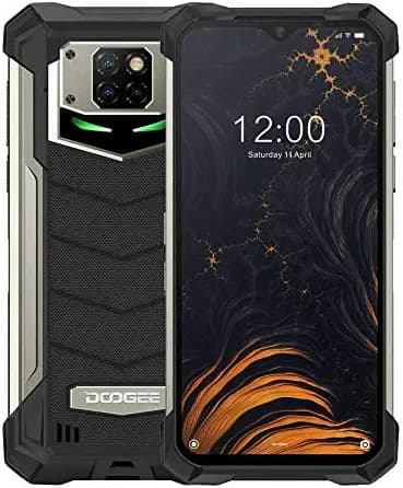 India Gadgets - S88 Pro Dual Sim Mobile Phone: Large 10000mAh Battery: 6.3 Inch FHD+ IPS Screen: 6Gb Ram + 128Gb ROM: Iron Man Eye Led Notification Light: Android 10.0: Wireless Charging (Black)