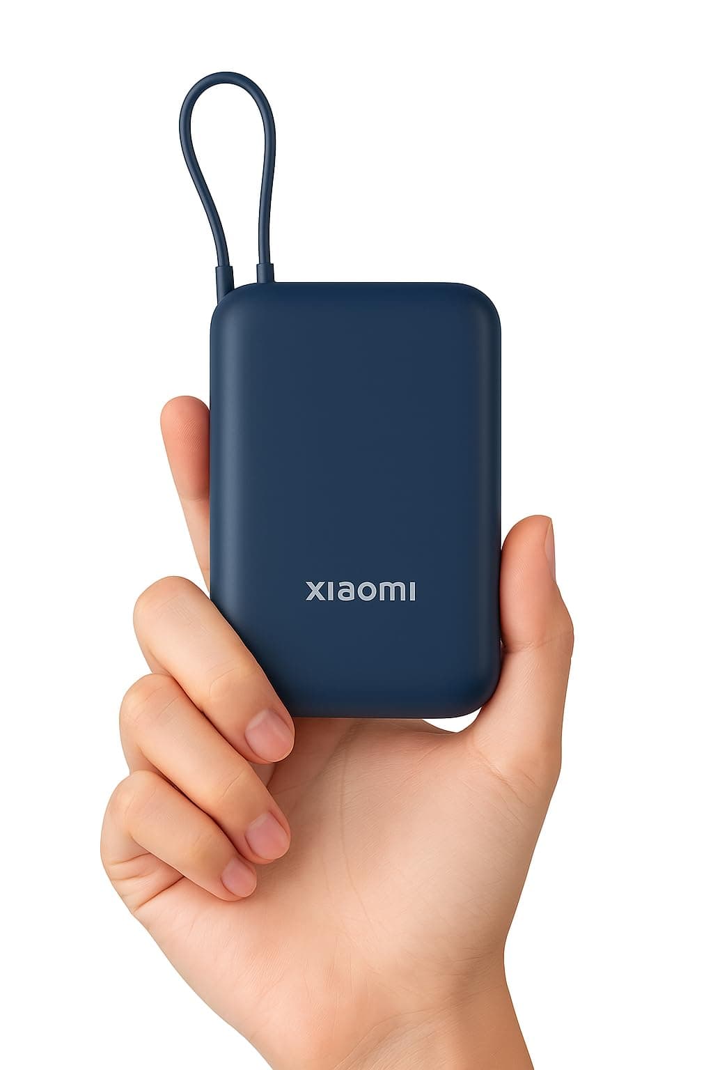 Xiaomi Pocket Power Bank 10000mAh 22.5W with Built-in Cable - Blue