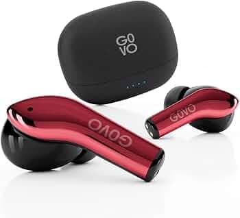 (Refurbished) GOVO GoBuds 945 Wireless ChromeX Earbuds: Bluetooth v5.3, with 52H Playtime, Quad Mic ENC, Low Latency Mode, 12mm Drivers, Rapid Charge,...