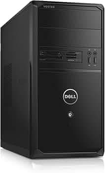 (Refurbished) Dell Vostro Desktop Computer PC (Intel Core i3 4th Gen| 8 GB RAM| 500 GB HDD| WiFi| Windows 10 Pro| MS Office| Intel HD Graphics| USB| E...