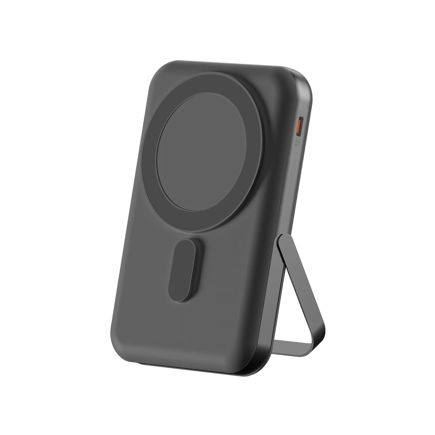 POWERUP PowerMag Stand 10000mAh Mag-Safe Power Bank, 15W Fast Wireless Charging | Strong Magnetic Hold | Ultra-Slim 22.5W Fast Charing Type C Port Com...