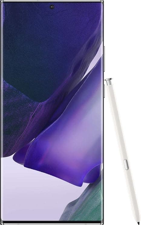 Samsung Galaxy Note 20 Ultra 5G (Mystic White, 12GB RAM, 256GB Storage) Smartphones