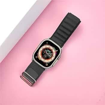 esportic MT8 Ultra Max Big Display 2.11, 49MM Titanium Case with Screw And PushLock, Latest Watch 8 Ultra Smart Watch,AMOLED Dispaly Nits AOD with Hea...