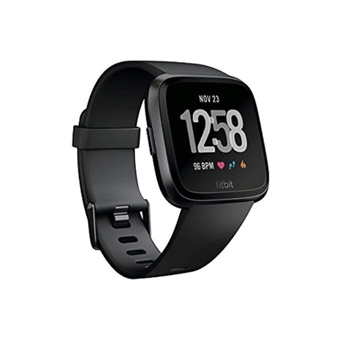 Fitbit Versa Smartwatch, Black Smart Watches