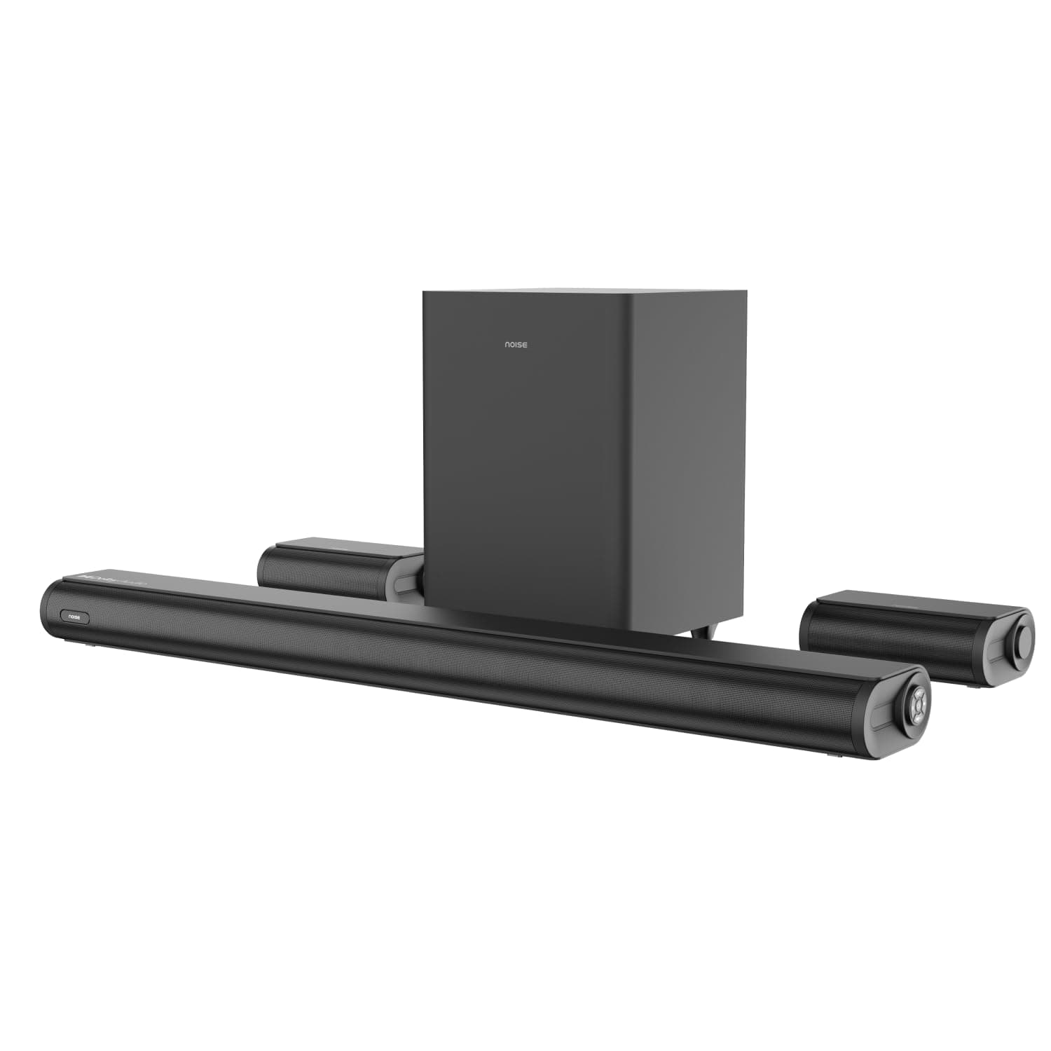 Noise Newly launched Homestage 5.1 Ch Soundbar with 500W Powerful Sound, Dolby Atmos, 6.5" Wired Subwoofer,...