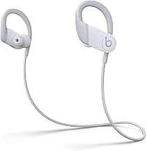 Powerbeats High-Performance Wireless Earphones - Apple H1 Headphone Chip, Class 1 Bluetooth, 15 Hours of Listening Time, Sweat Resistant Earbuds - Whi