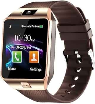 Mabron DZ09 Bluetooth Smart Wrist Watch with Sim Card Camera and Pedometer for Boys, Mens and Girls with 1 Year Warranty