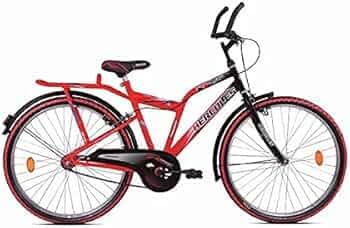 Hercules Boys MTB Sparx RF 24T / Inch Turbodrive Stylish Steel Frame Sporty MTB Bike/Bicycle (Red)