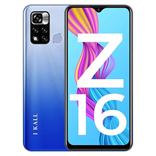 IKALL Z16 4G Smartphone with 6.53 inch HD+ Display (4GB RAM, 64GB Storage) (Blue)