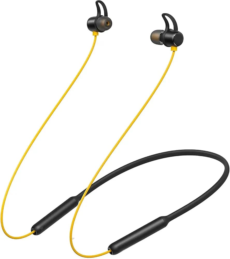 Wireless Bluetooth Headphones Earphones for OnePlus Nord CE 2 Lite 5G Original Sports Bluetooth Wireless Earphone with Deep Bass and Neckband Hands-Free Call/Music, Sports Earbuds, Sweatproof Mic Headphones with Long Battery Life and Flexible Headset ( MG19,RKZ-BUDS,BLACK)