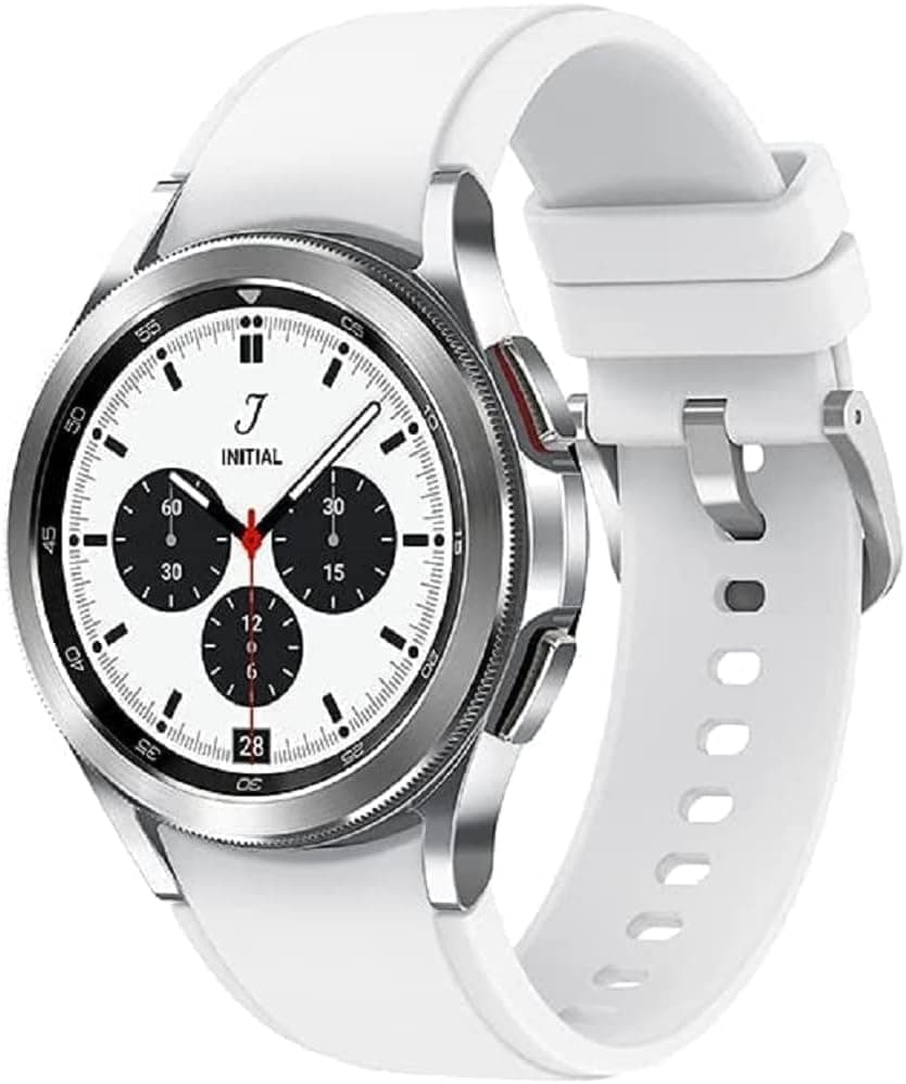 SAMSUNG Galaxy Watch 4 Classic 42mm Smartwatch w/Bonus Band (Black), ECG Monitor Tracker for Health, Fitness, Running, Sleep Cycles, GPS Fall Detectio...