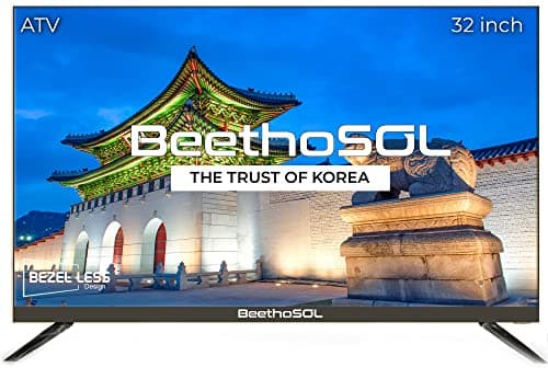 BeethoSOL 80 cm (32 inch) Bezel Less HD Ready LED TV (LEDATBG32HDEK)