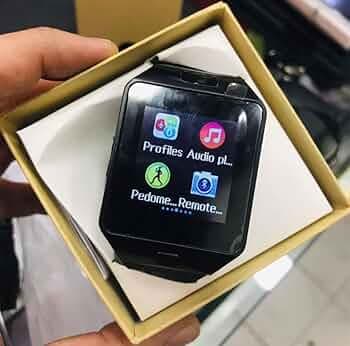 D-Z-09 Black Android, 4G Calling Smartwatch ((not Support Micro or jio 4g sim)) (Charger,Battery)