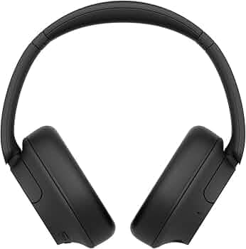 (Renewed) Sony WH-CH720N Wireless Noise Cancelling Headphones, Bluetooth Compatible, Lightweight Design, Microphone Included, External Sound Capture, 360Reality Audio Compatible, Black, Small