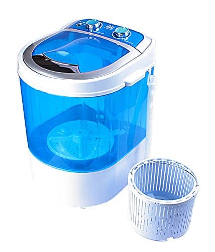 DMR Portable 3 kg 2 Star Single Tub Top Load Mini Washing Machine with 1.5 kg Dryer Basket (Blue) - with 2 year Spare Supply Warranty Model -DMR 30-12...