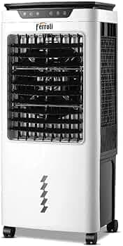 Ferroli Air Cooler with Air Purifier - 45 L (White and Grey )