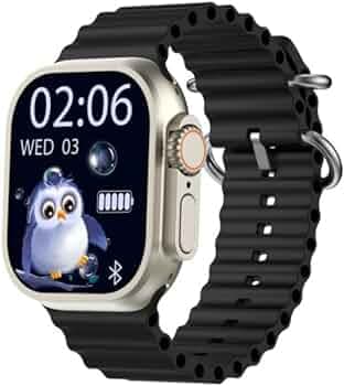 esportic Big Screen 2.08" HD Display S8 Ultra Max Smartwatch Bluetooth Calling with Dialpad, Multiple Sports Modes, Multiple Faces, Spo2 Monitoring & ...