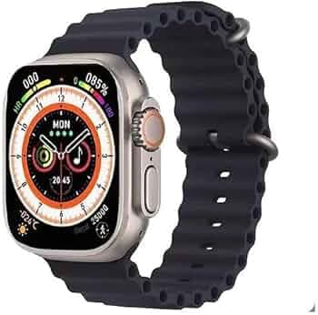 S9 Ultra Smart Watch | for Man and Women | Bluetooth Calling | Sleep Tracking, Heart Rate Monitor (Black)