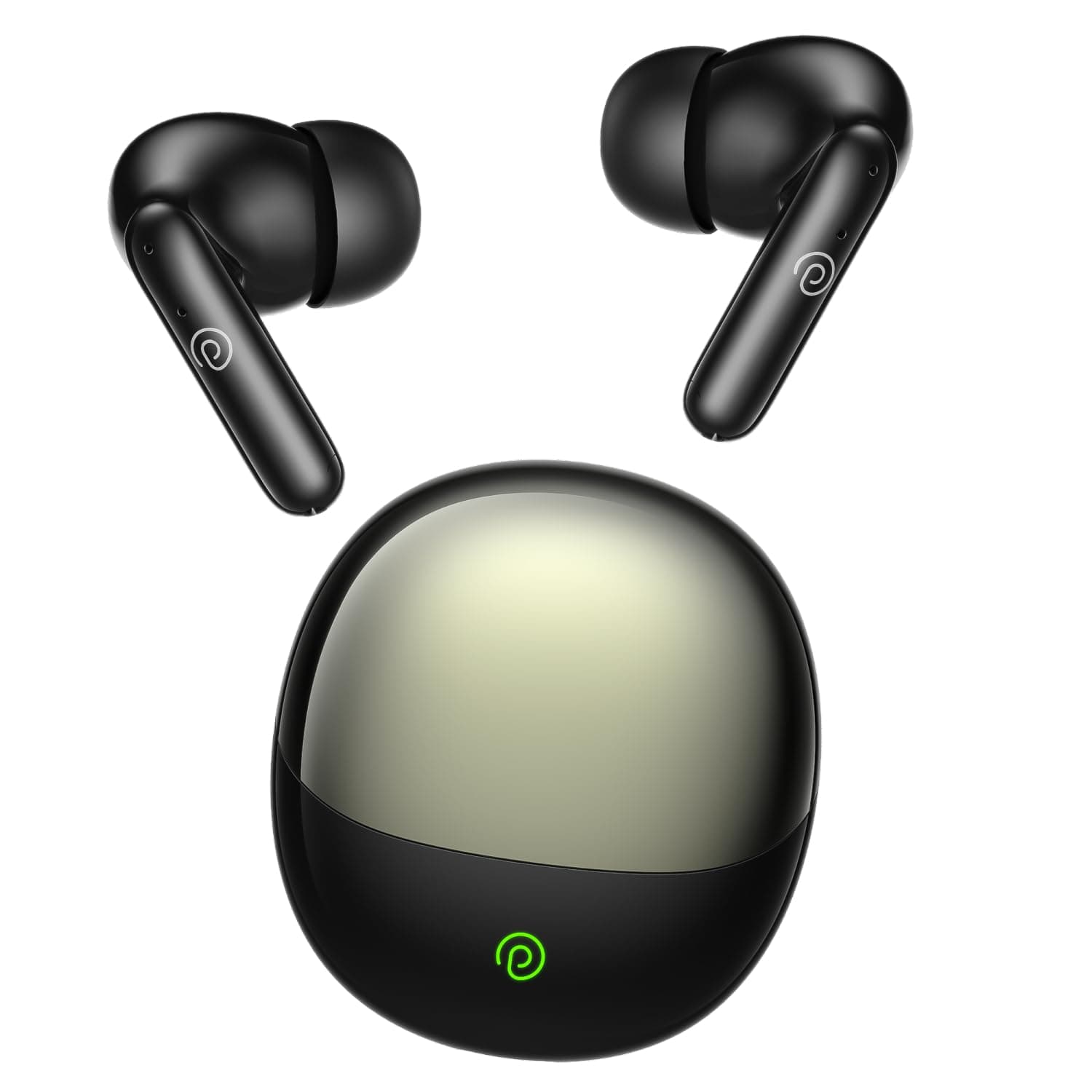 pTron Zenbuds Evo in-Ear TWS Earbuds w/Dual HD Mic & AI-EN Clear Calls, 13mm Drivers, 32Hrs Playtime, 45ms Movie/Music Modes, Bluetooth v5.3 Wireless ...