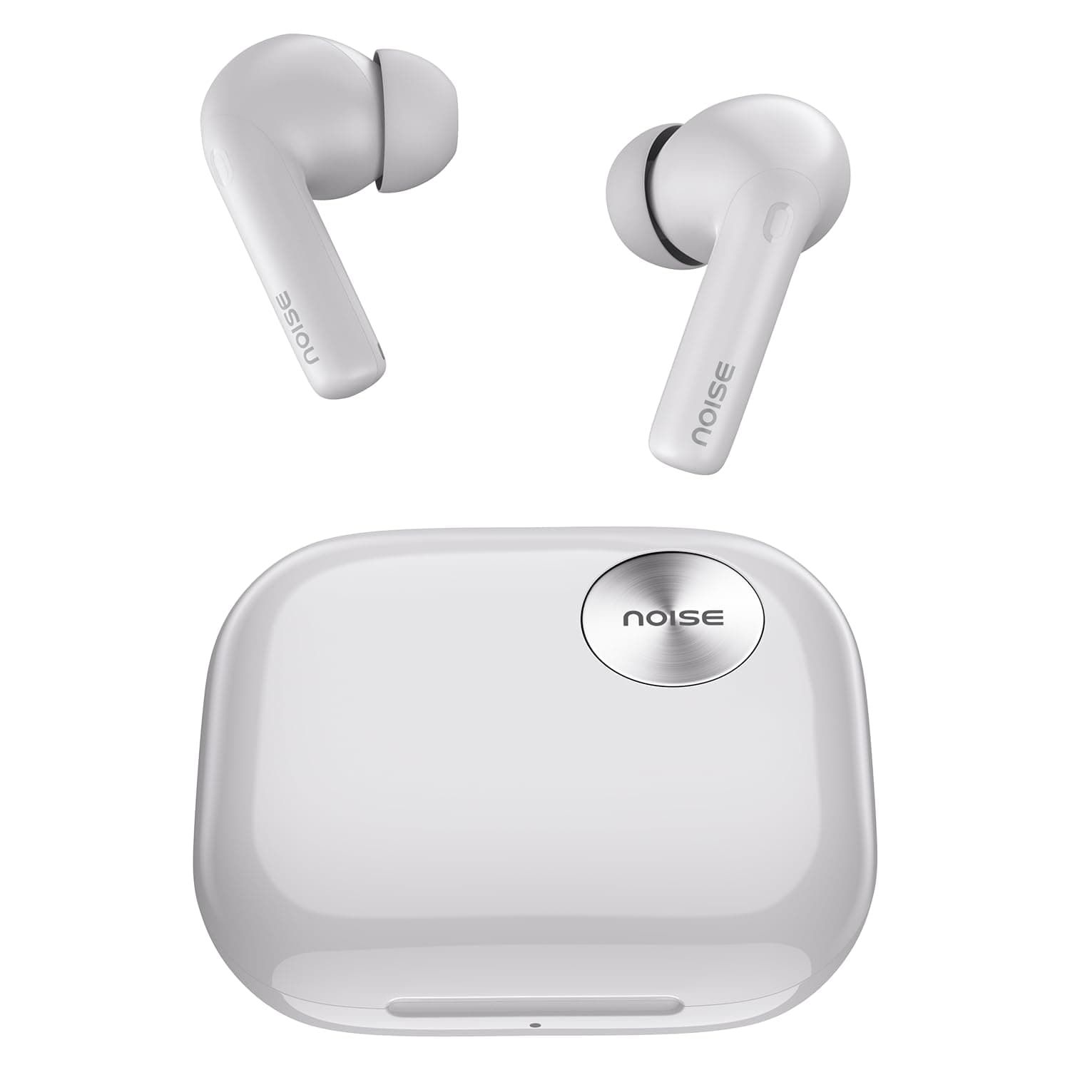 Noise Newly Launched Air Buds 6 in-Ear Truly Wireless Earbuds with NoiseBuds Link App, ANC (up to 32dB), Voice Control, in-Ear Detection, Google Fast ...