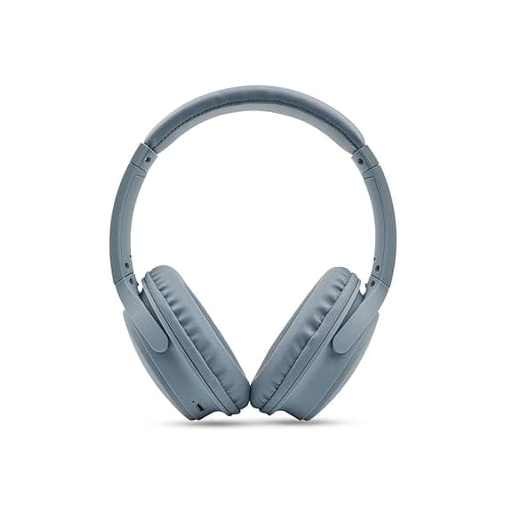 Molife Rave Plus Bluetooth 5.0 Wireless Headphone with HD Stereo Sound | Noise Isolation | Mic (Grey) Mobile Accessories