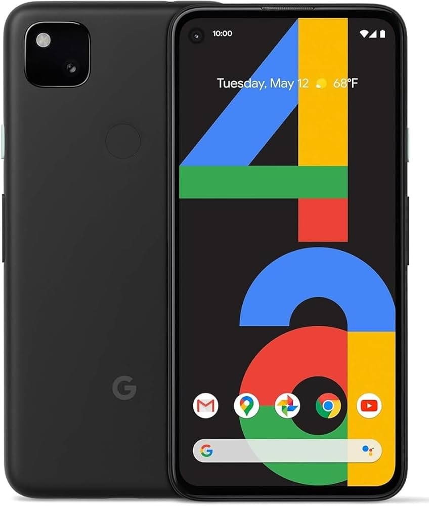 G00GLE Pixel 4a Black, 6GB RAM, 128GB Storage