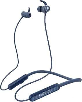 Probuds N41 BT in-Ear Neckband (Sapphire Blue, 35+ hrs Playtime, ENC, Fast Charge (10min = 12hrs), IPX6 Rating, 10 mm Drivers, BT V5.3 Pro Game Mode (...