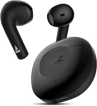 boAt Newly Launched Airdopes 125 TWS Earbuds with 50 hrs Playtime,Quad Mics with ENx Tech,ASAP Charging,IWP Tech, BEAST Mode with 50 ms Low Latency,BT...
