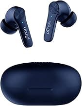 pTron Basspods P481 Pro Active Noise Cancellation (ANC) Wireless Earphones, Gaming Mode,Transparency Mode, Deep Bass, Touch Control TWS, BT5.1, Type C