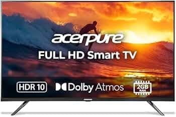 Acerpure 109 cm (43 inch) Swift Series UHD LED Smart Google TV AP43UG51ASFTD Model (Black)