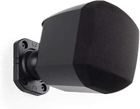 Winston Acoustics Mini Cube 3" Swivel Speaker – 40W Each (Amp Needed), 8 Ohm, Wired, Wall Mountable with Bracket, High-Vol...