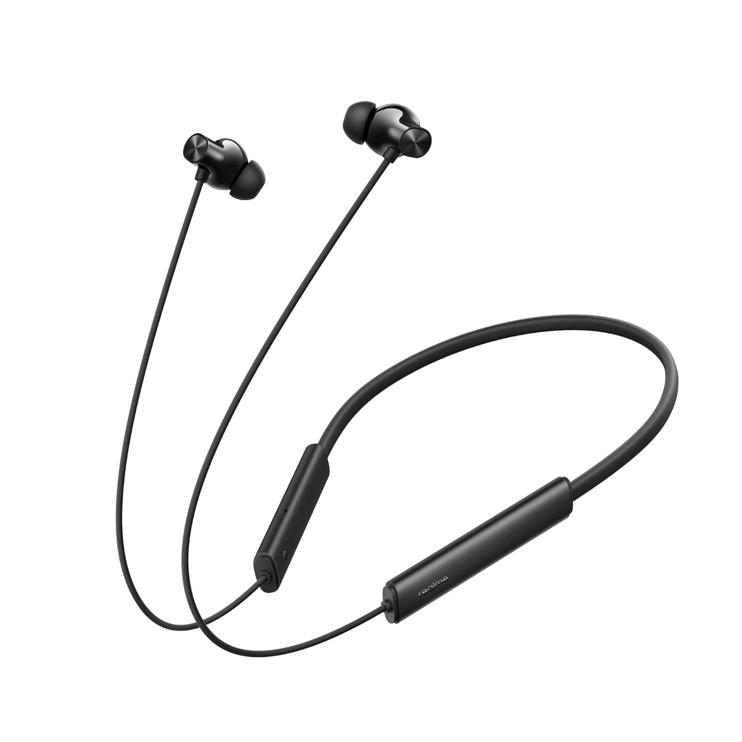Realme_Buds Wireless 3 Neo Bluetooth Neckband Headphones, Compatible with Realme Devices, 13.4mm Bass Driver, 32H Playback, AI ENC, IP55 Dust & Water ...