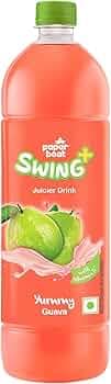Paper Boat Swing Yummy Guava Juice, Enriched with Vitamin D, No Gmos, 1.2 Litre