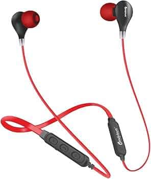 Candytech Kohinoor Pro Bluetooth Wireless in Ear Neckband with Bluetooth 5.0,10 mm Sound Driver, Built in Microwoofer & Mic, Deep Bass Upto 24 hrs Bat...