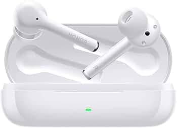 Honor Magic Earbuds, Honor Wireless Bluetooth Earphone Waterproof Sports Earphones for iOS Android Bluetooth-Enabled Device with Case (White)