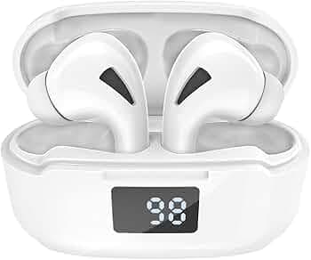 BEYLE True Wireless Earbuds Bluetooth Headphones with Microphone Touch Control with Charging Case USB-C, IPX5 Waterproof Earphones in-Ear Hi-Fi Stereo...