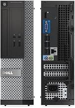 (Renewed) Dell Optiplex 7020 Desktop (Intel Core i5 4570 / 8 GB RAM / 480GB SSD/ Windows 10 Pro, MS Office / USB, Ethernet,VGA, Black)