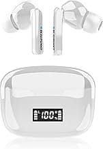 Blaupunkt BTW50 Truly Wireless Earphones with Deep Bass,Built-in Mic for Calls & HD Sound with Type-C Fast Charging(White) (BTW50 WH)