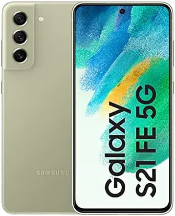 (Renewed) Samsung Galaxy S21 FE 5G (Olive, 8GB, 256GB Storage)