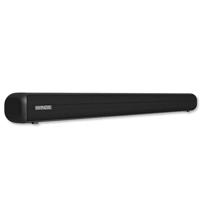 Newly Launched Wings Centerstage 1000, 80W RMS, 2.0 Channel Soundbar with 5.0 Bluetooth, USB, Aux, HDMI & Remote Control Soundbar Speakers